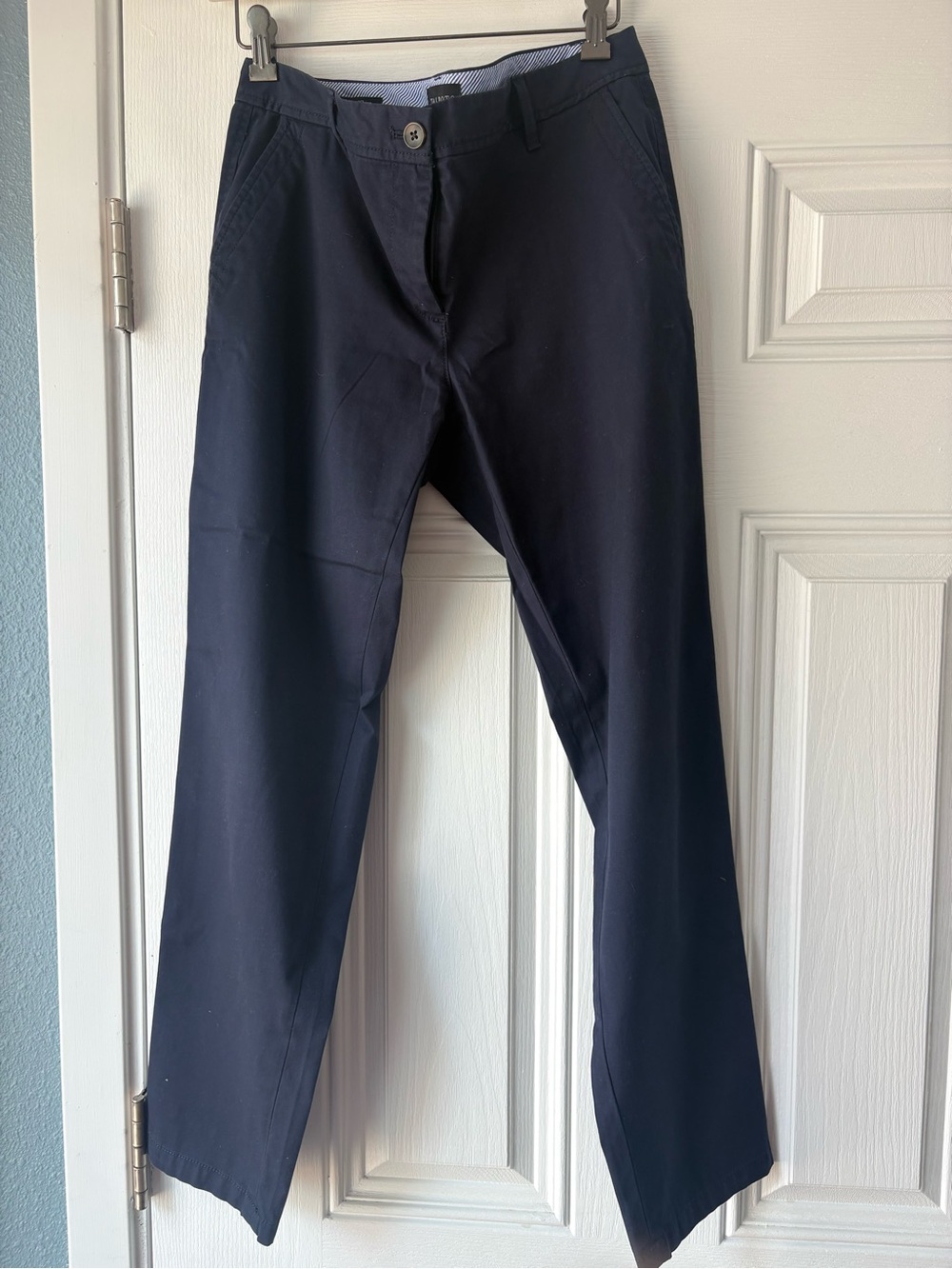 Talbots Navy Relaxed Chinos